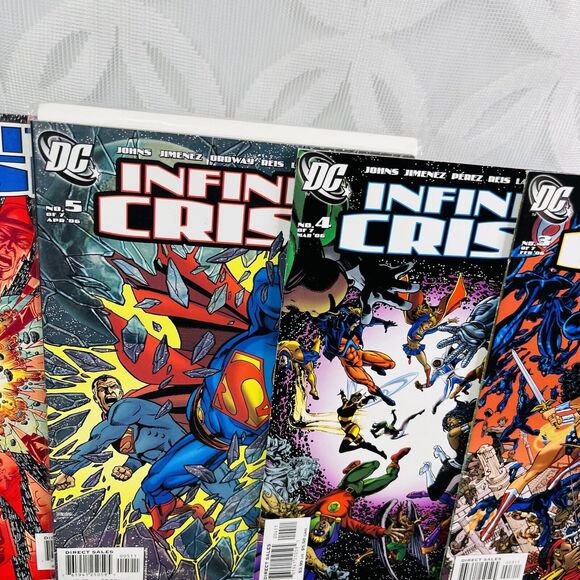 Infinite Crisis 1-7 Secret Files 1 Countdown (2005) 1st Jaime Reyes Blue Beetle - Picture 5 of 7